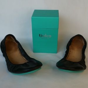 Tieks - Matte Black Ballet Flats - SIZE 11 Medium Width